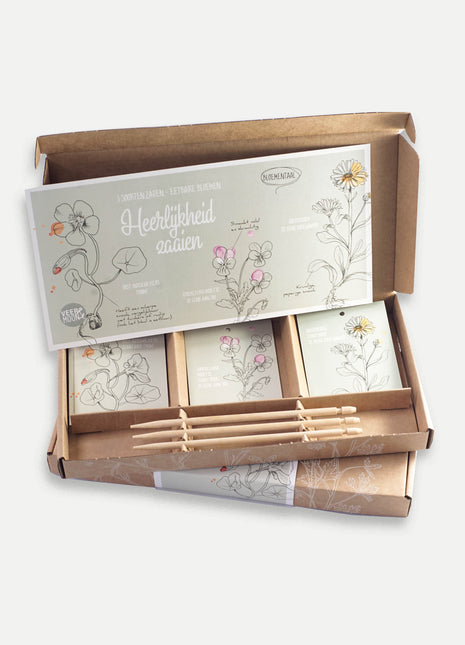 Cadeaudoosje Heerlijkheid zaaien