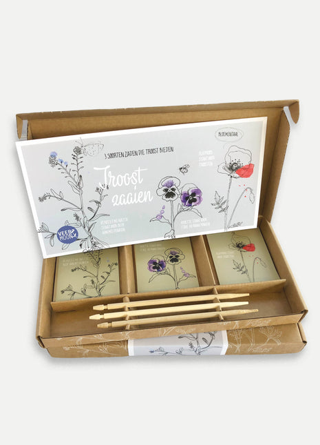 Cadeaudoosje Troost zaaien
