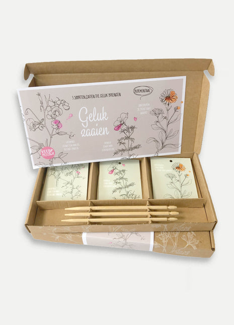 Cadeaudoosje Geluk zaaien