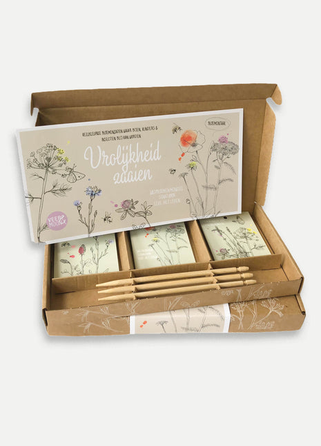 Cadeaudoosje Vrolijkheid zaaien