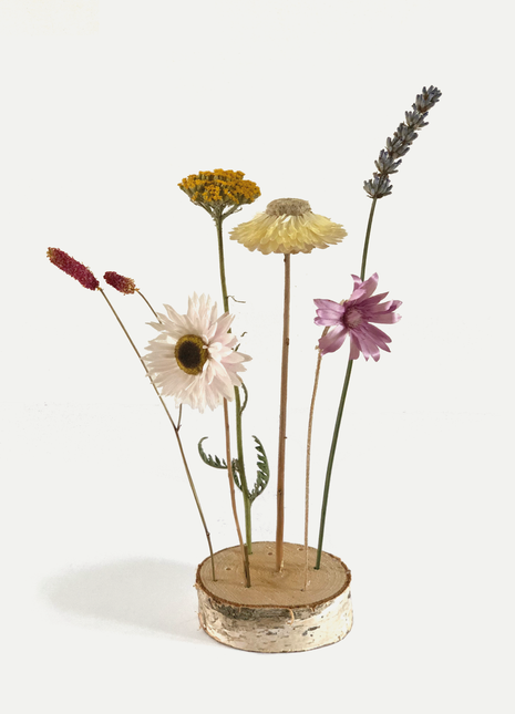 Droogbloemen doosje 'bloemetje voor jou'