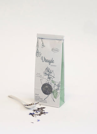 Giving joy, organic tea