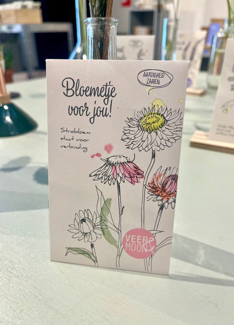 Zadenzakje 'Bloemetje voor jou'